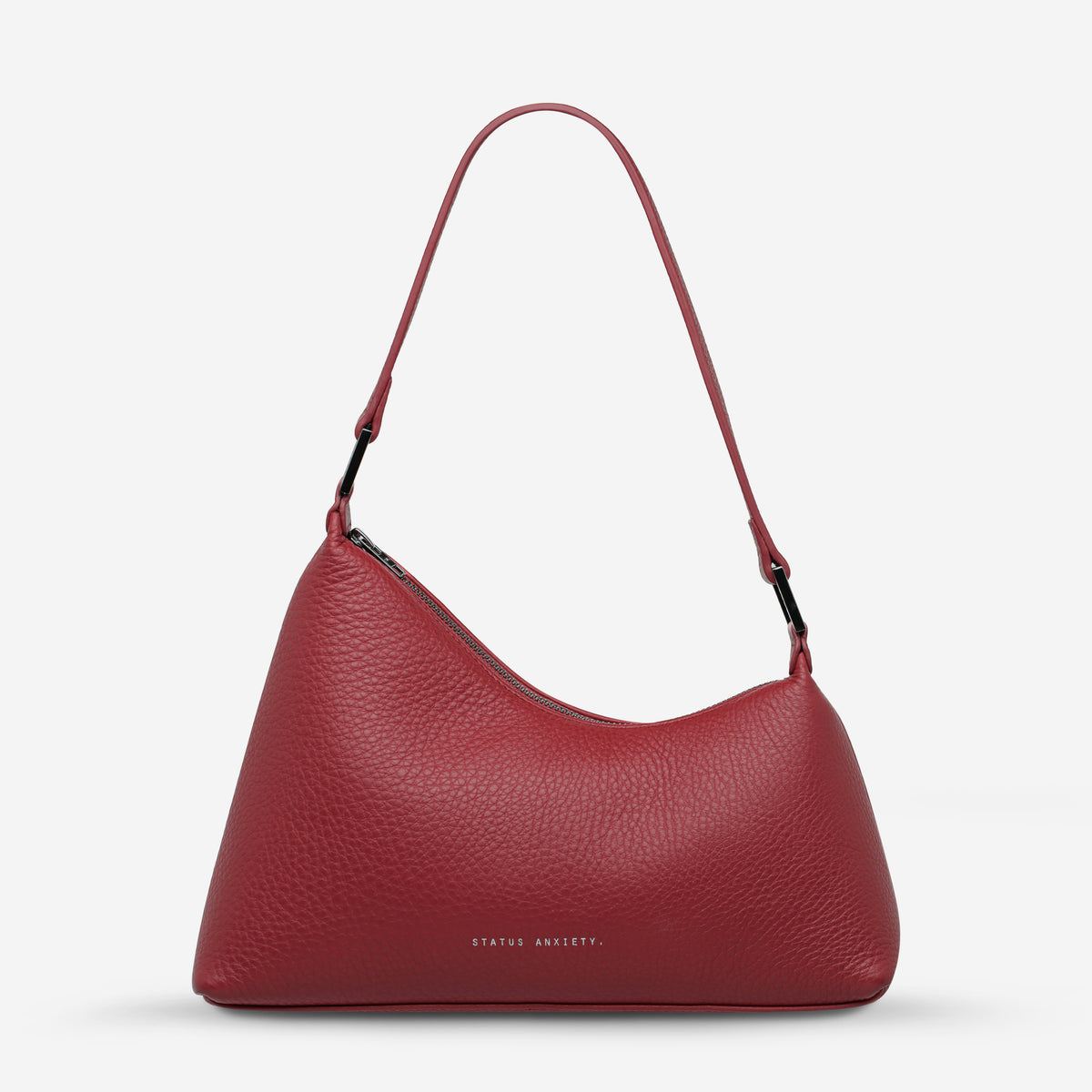 Status Anxiety Reverie Women's Leather Shoulder Bag Rouge