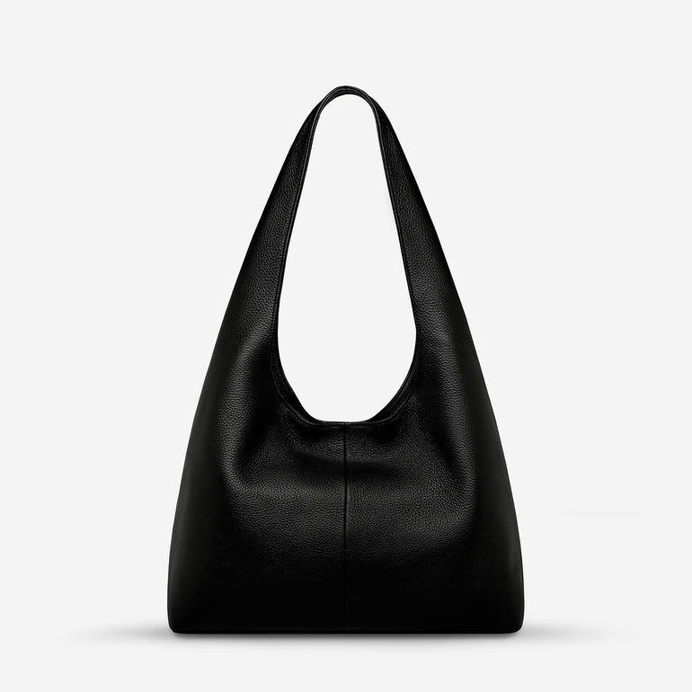 Status Anxiety Solstice Women's Leather Tote Bag Black