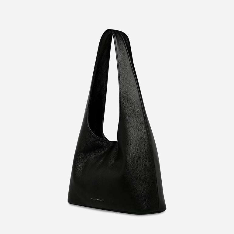 Status Anxiety Solstice Women's Leather Tote Bag Black