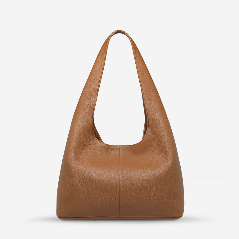 Status Anxiety Solstice Women's Leather Tote Bag Camel
