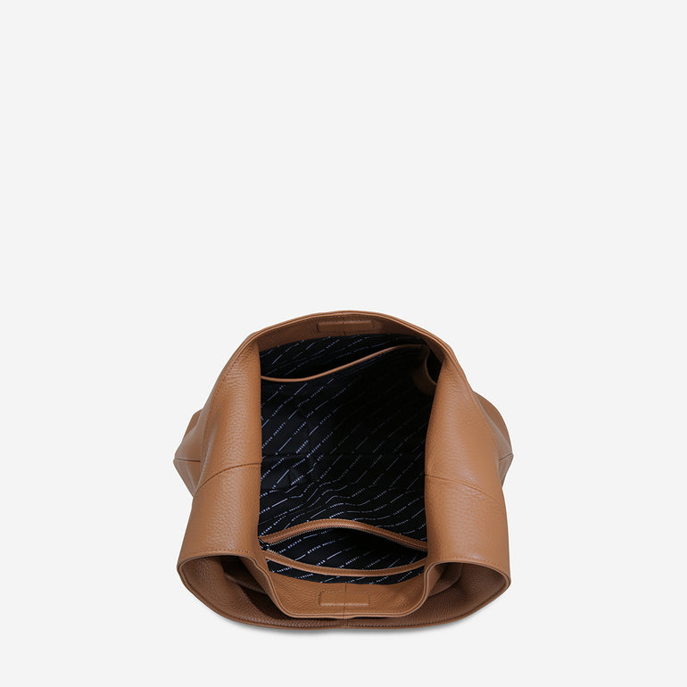 Status Anxiety Solstice Women's Leather Tote Bag Camel