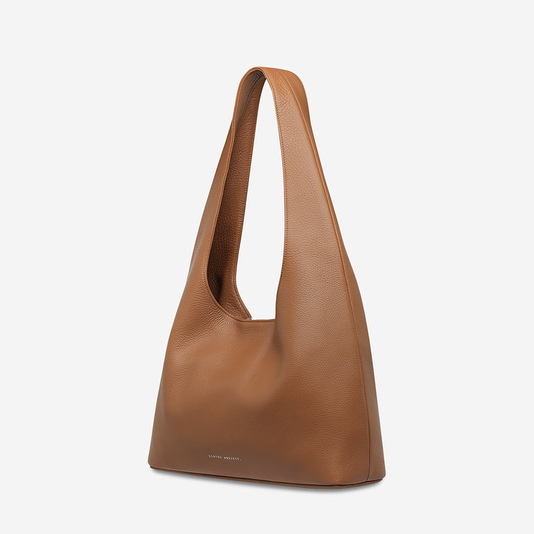 Status Anxiety Solstice Women's Leather Tote Bag Camel