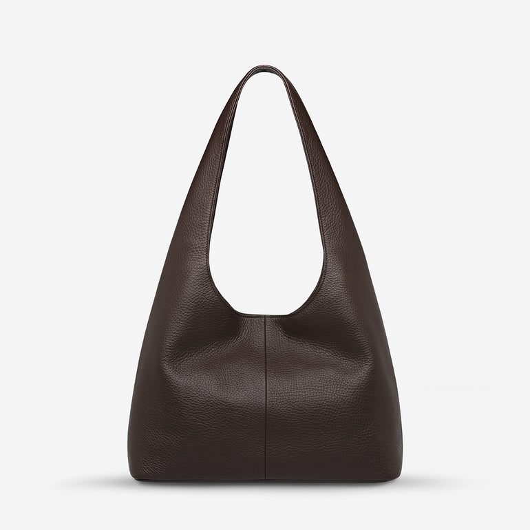 Status Anxiety Solstice Women's Leather Tote Bag Cocoa
