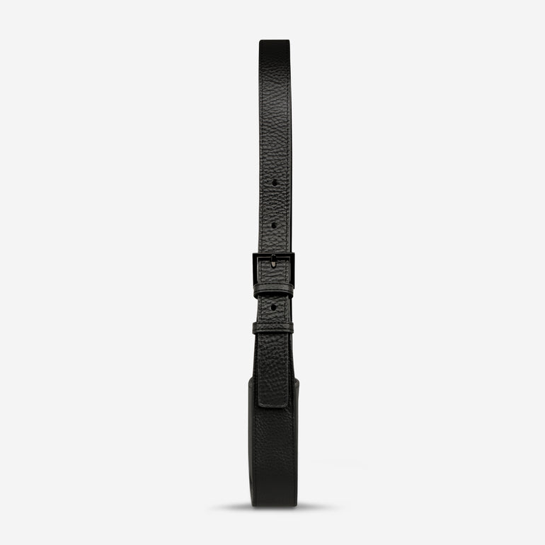 Status Anxiety State Of Mind Women's Leather Bag Black