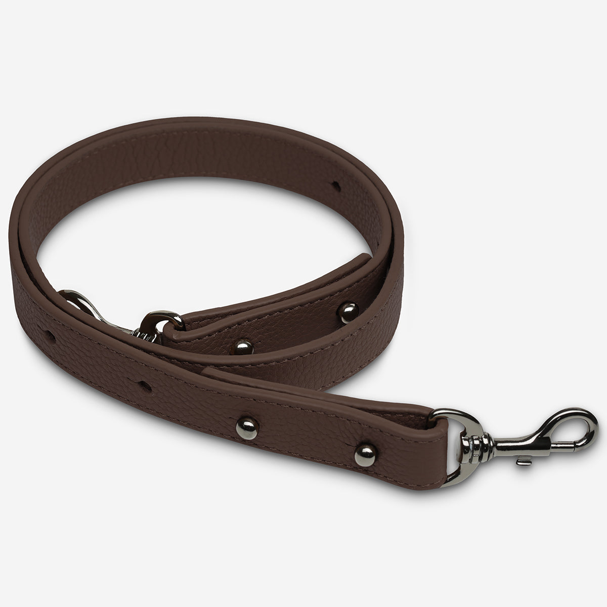 Status Anxiety Cocoa Medium Leather Strap for Bags 