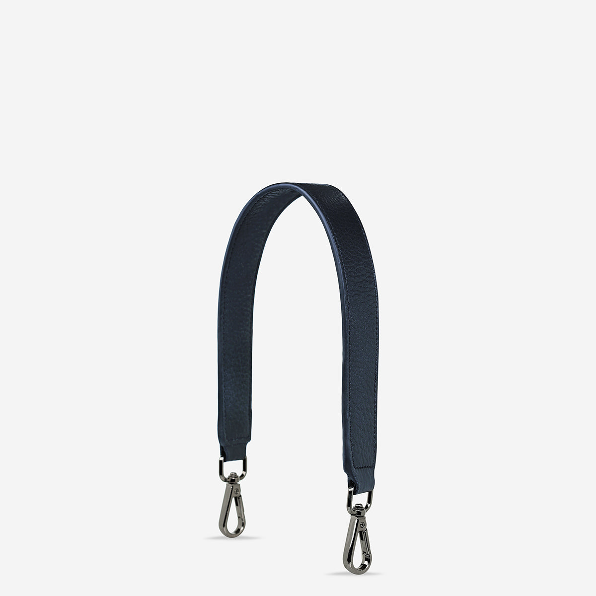 Leather Strap Short - Midnight Blue