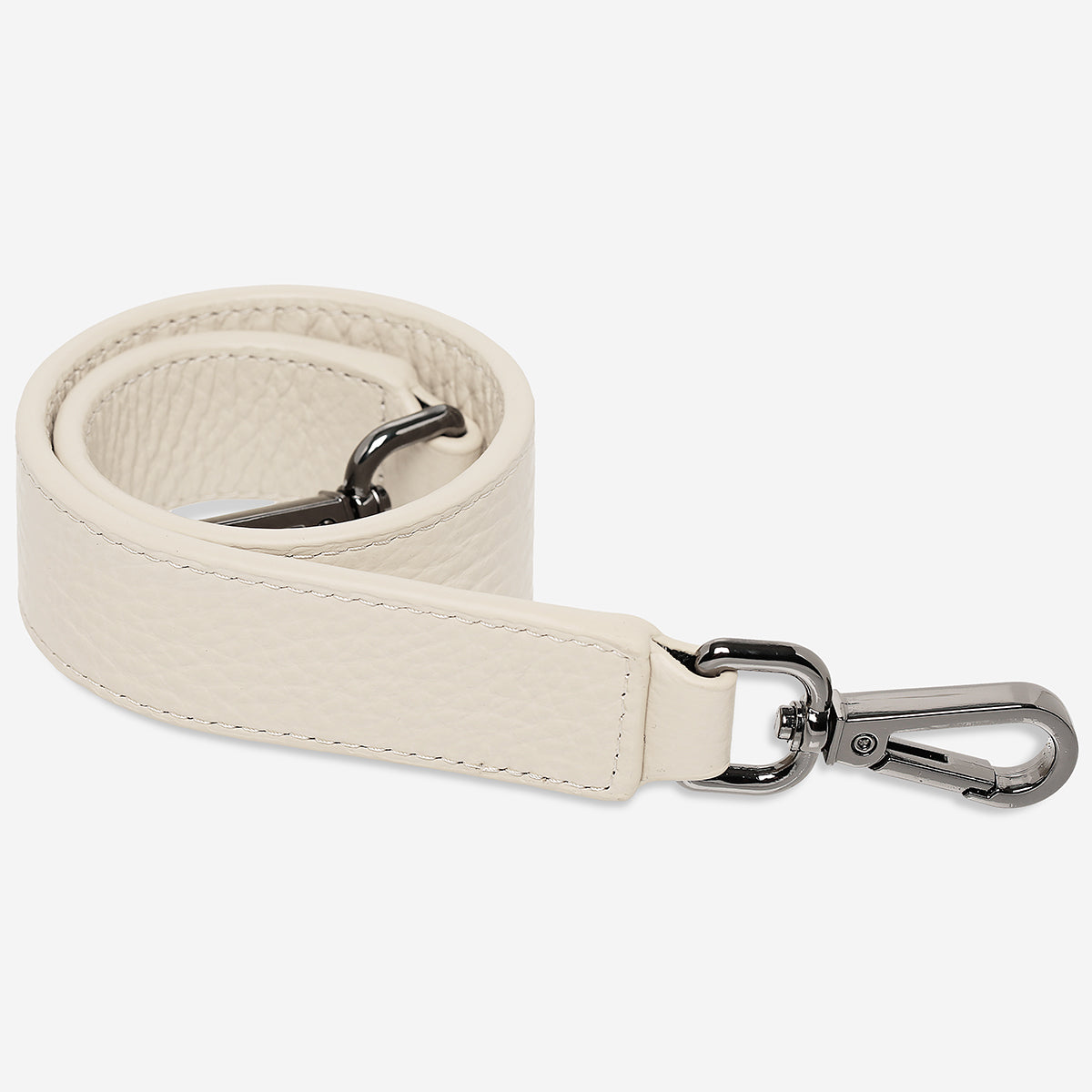 Leather Strap Short - Oat