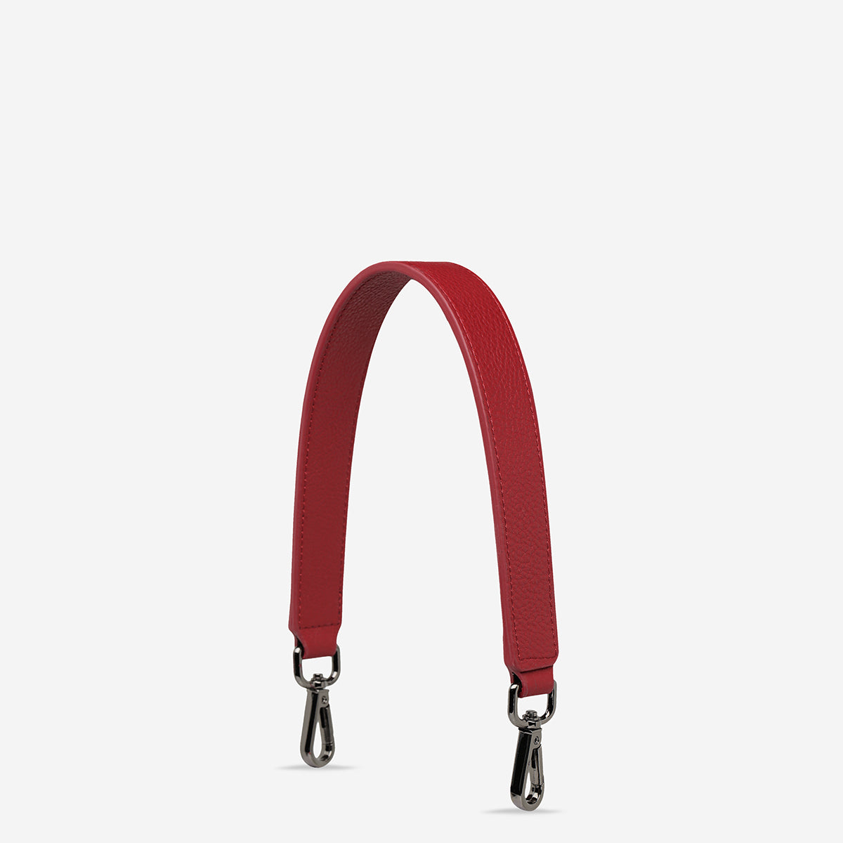 Status Anxiety Rouge Short Leather Strap for Bags