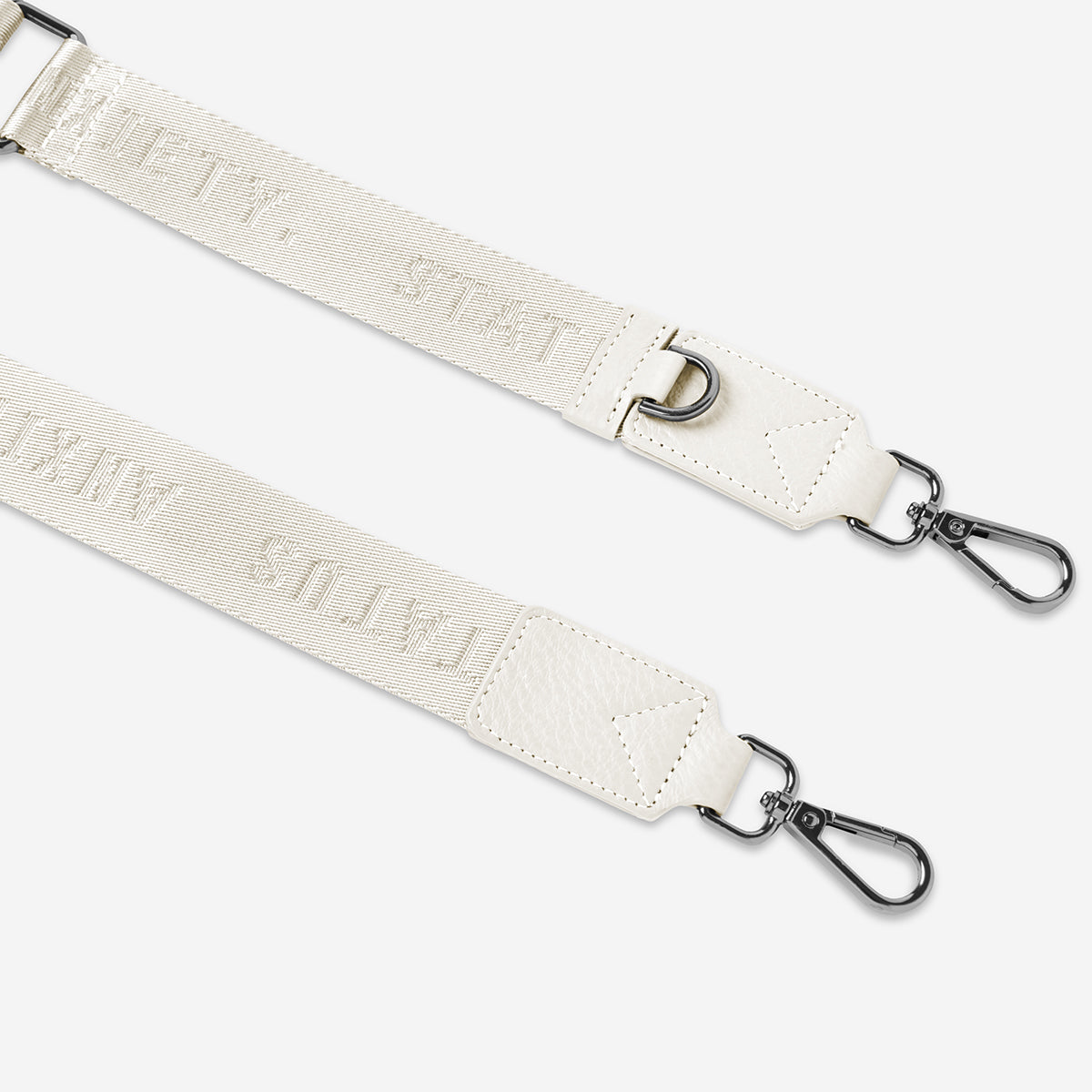 Status Anxiety Black Thin Web Strap for Bags