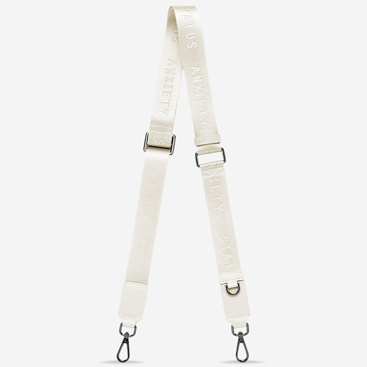 Status Anxiety Black Thin Web Strap for Bags