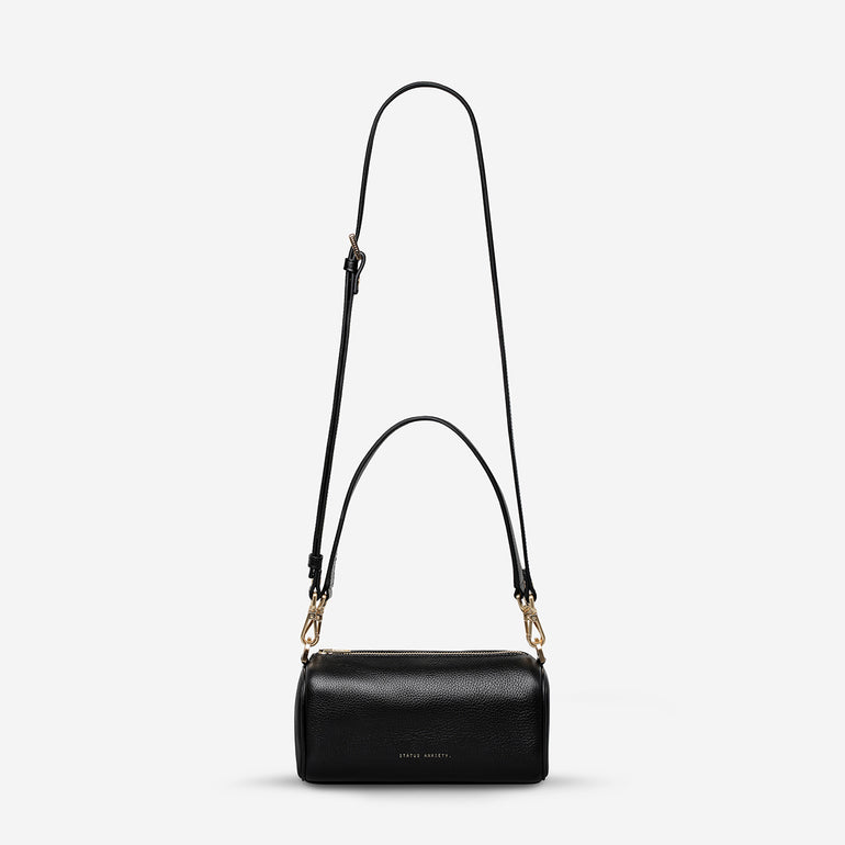 Status Anxiety Sunblind Women's Leather Bag Black