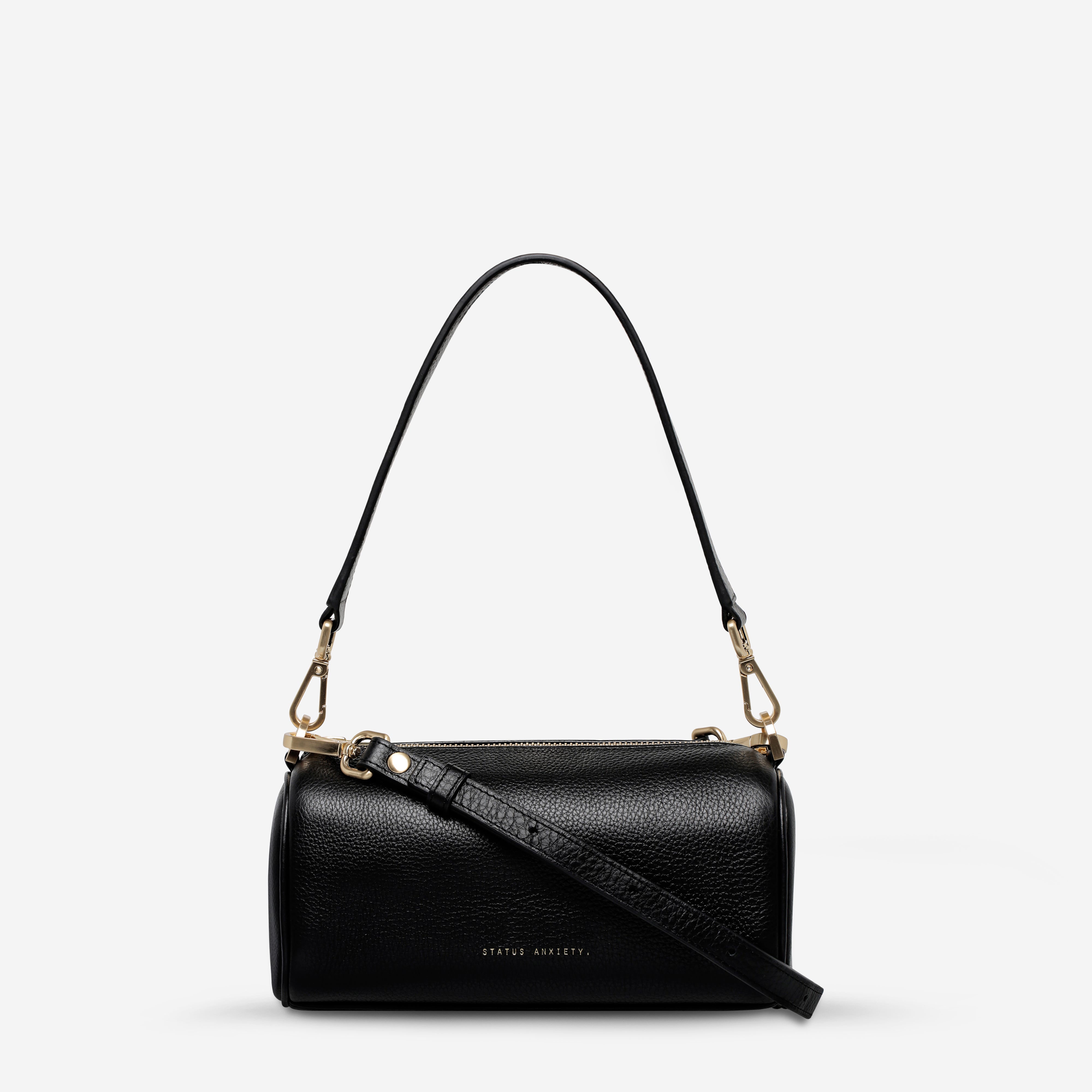 Status Anxiety Sunblind Women's Leather Bag Black