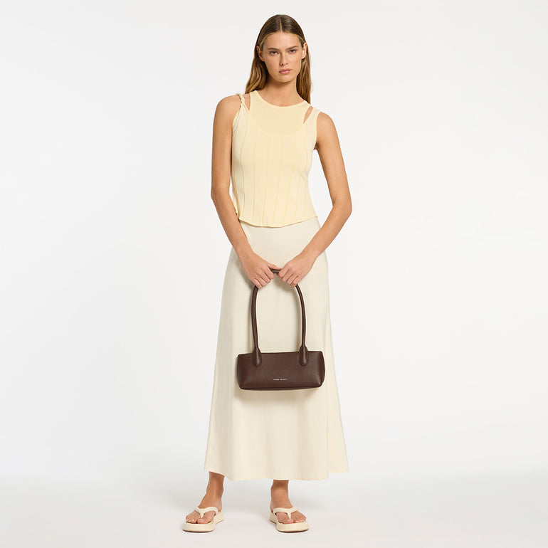 Status Anxiety The Lost Leather Bag Cocoa