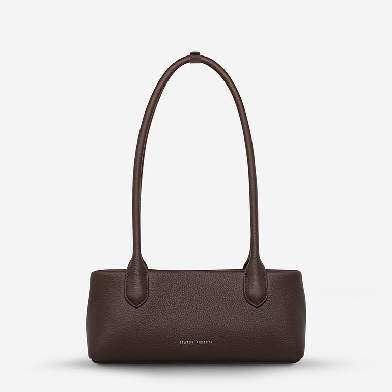 Status Anxiety The Lost Leather Bag Cocoa