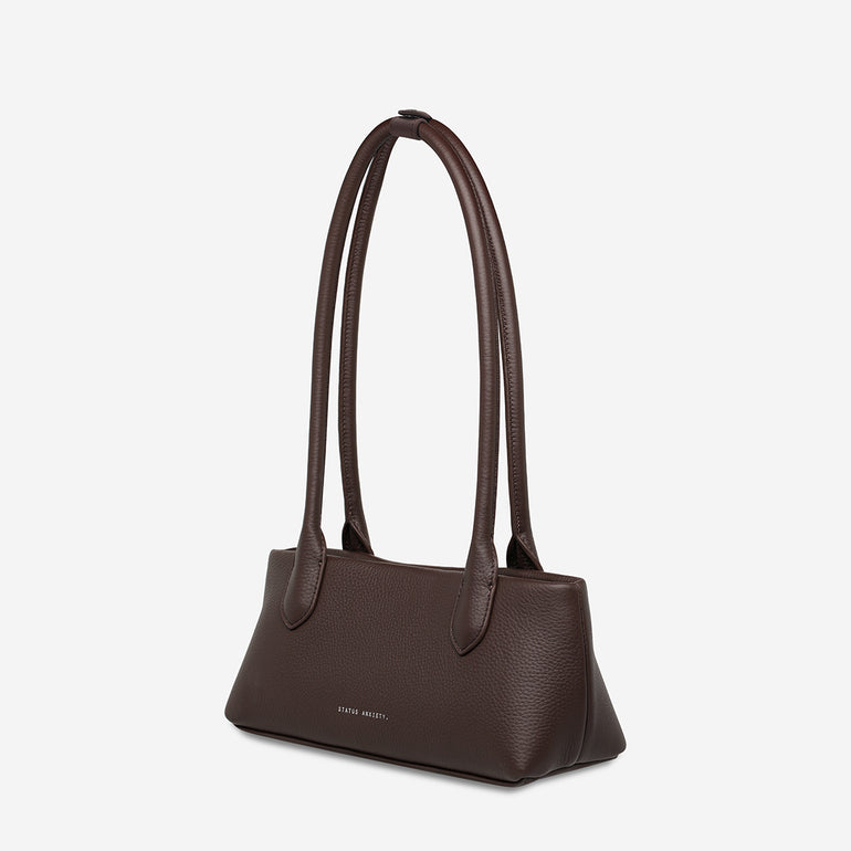 Status Anxiety The Lost Leather Bag Cocoa