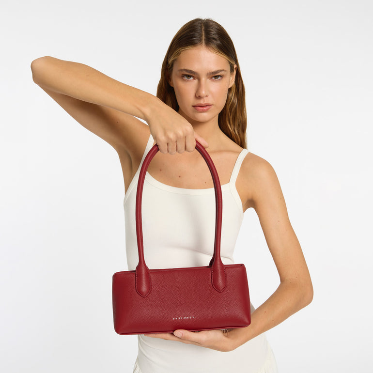Status Anxiety The Lost Leather Bag Rouge