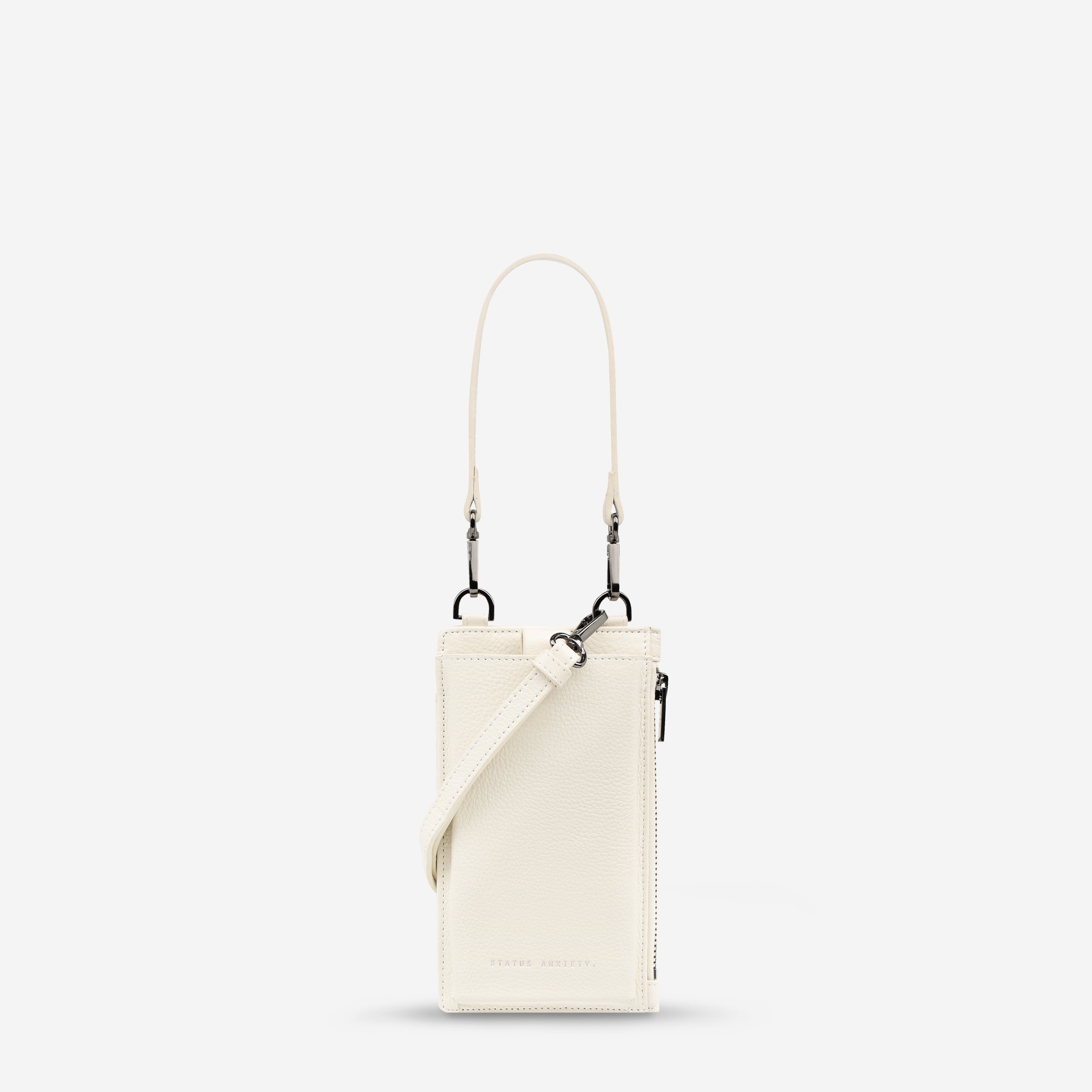 Status Anxiety Voyager Women's Leather Bag Chalk