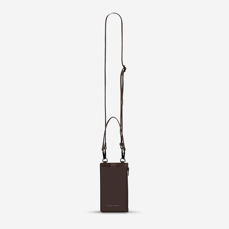 Status Anxiety Voyager Women's Leather Bag Cocoa