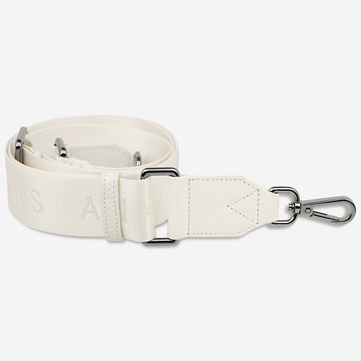 Status Anxiety Chalk Medium Webbed Strap for Bags 