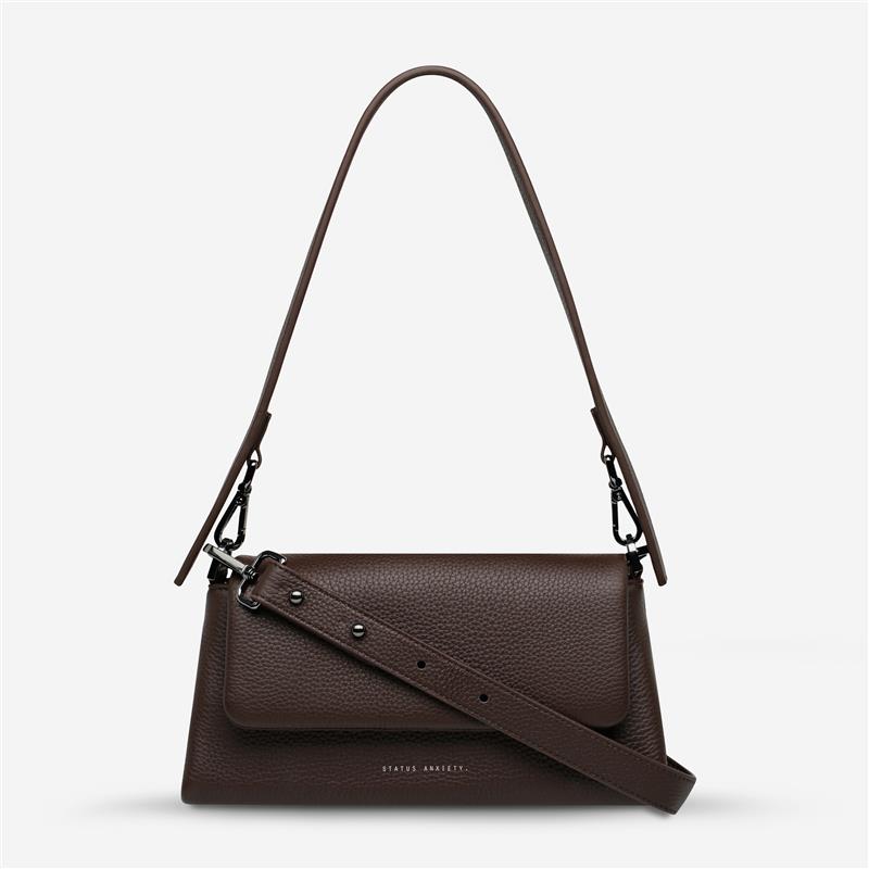 Status Anxiety Zenith Women’s Leather Bag Cocoa