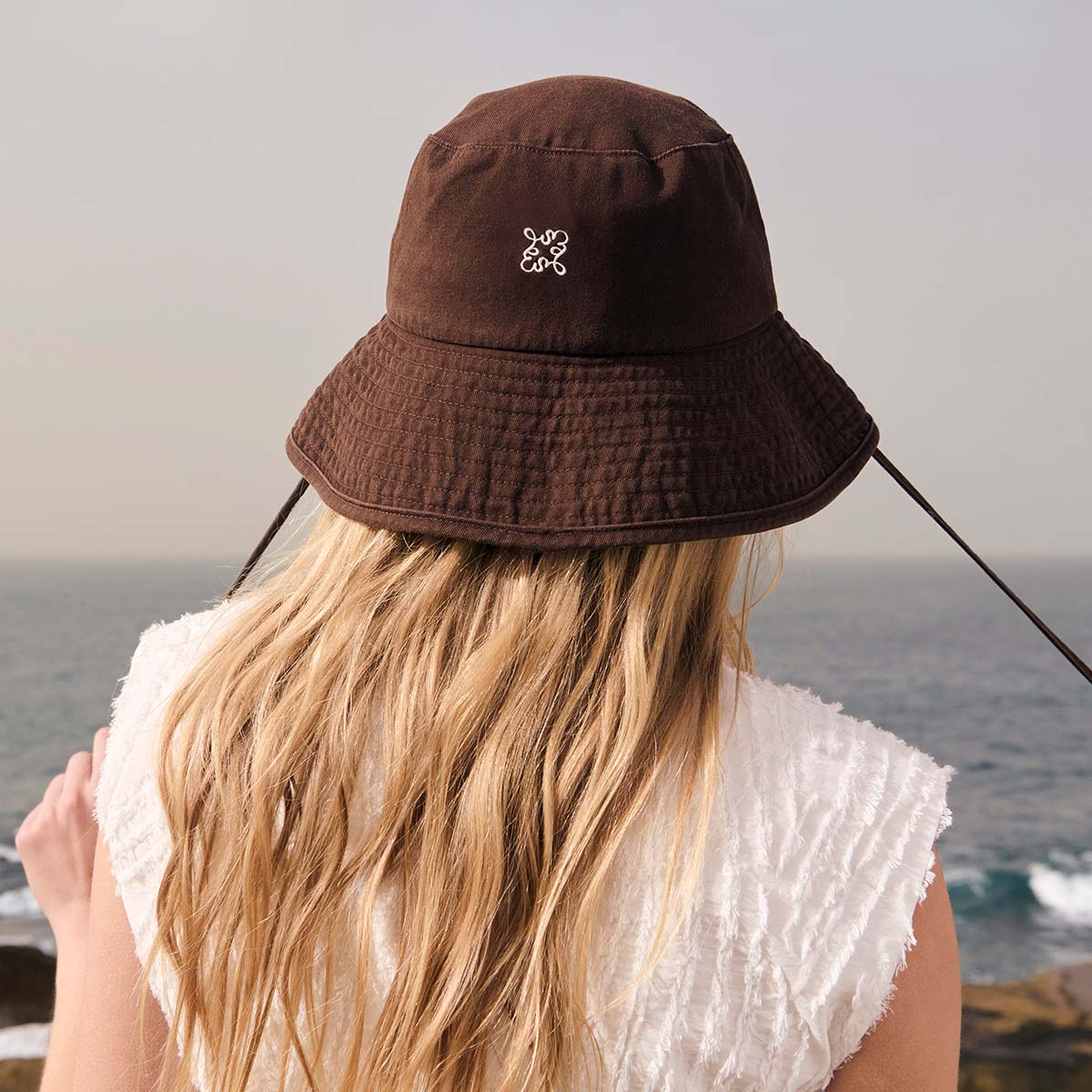 Status Anxiety Golden Days Bucket Hat Bark