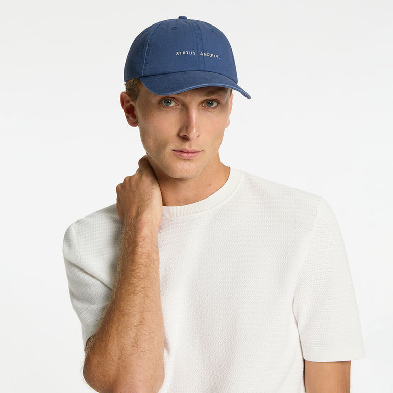 Status Anxiety Under the Sun Hat French Blue