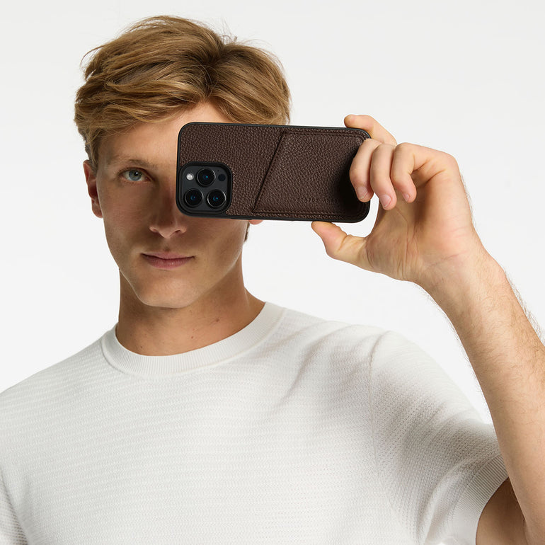 Status Anxiety Who's Who Cocoa iPhone Case For Men