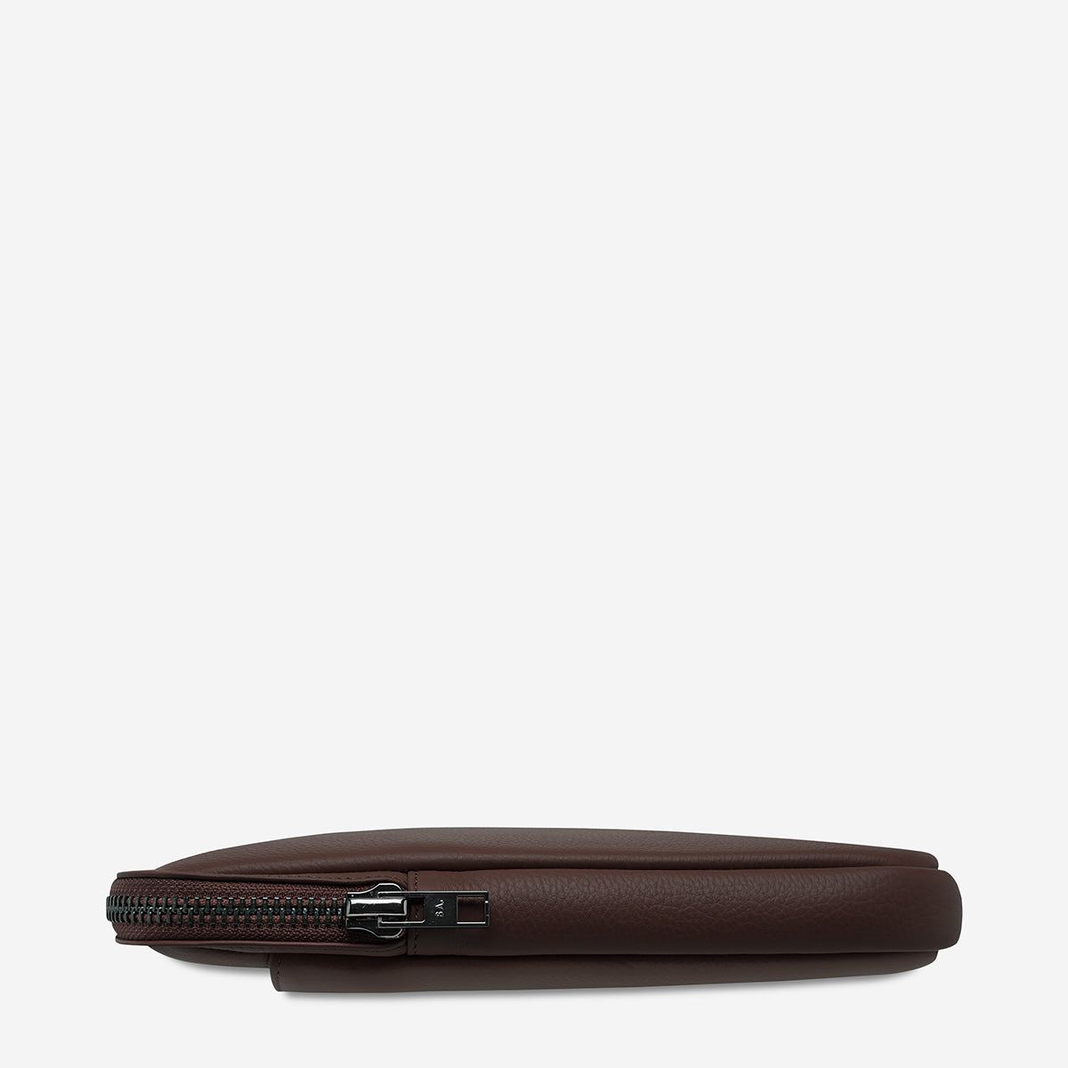 Status Anxiety Before I Leave Leather Laptop Case Cocoa