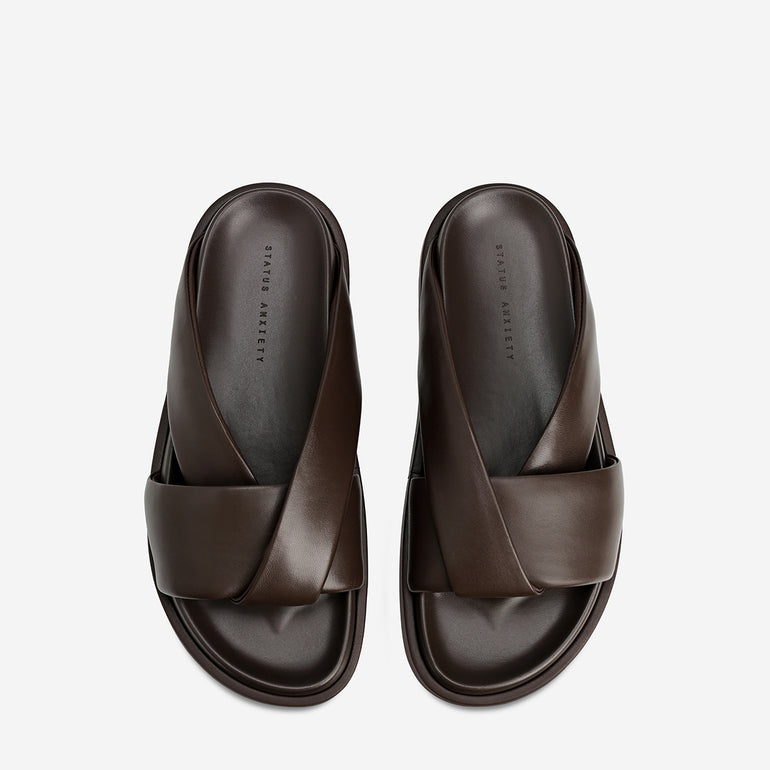 Status Anxiety Full Circle Shoes Cocoa