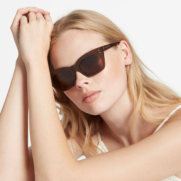 Status Anxiety Antagonist Sunglasses Brown