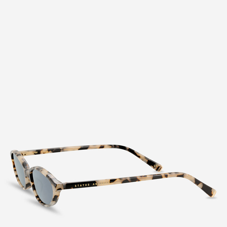 Status Anxiety Apex Sunglasses White Tort