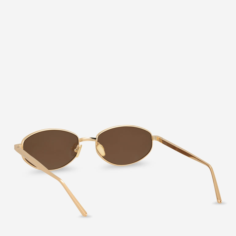 Status Anxiety Enigma Sunglasses Gold