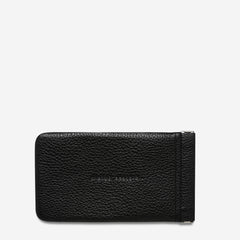 Status Anxiety Keepsake Leather Glasses Pouch Black