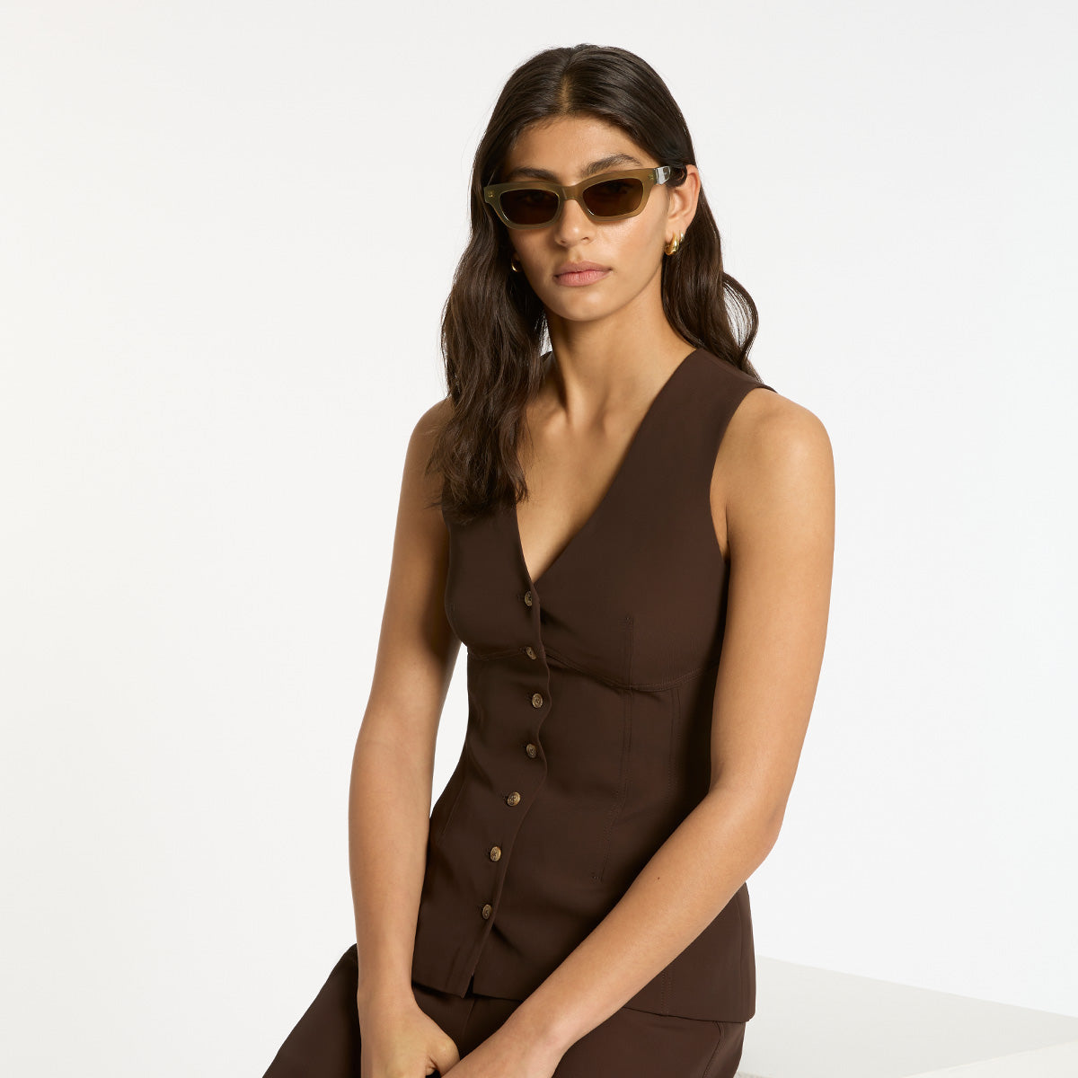 Status Anxiety Levity Sunglasses Pear