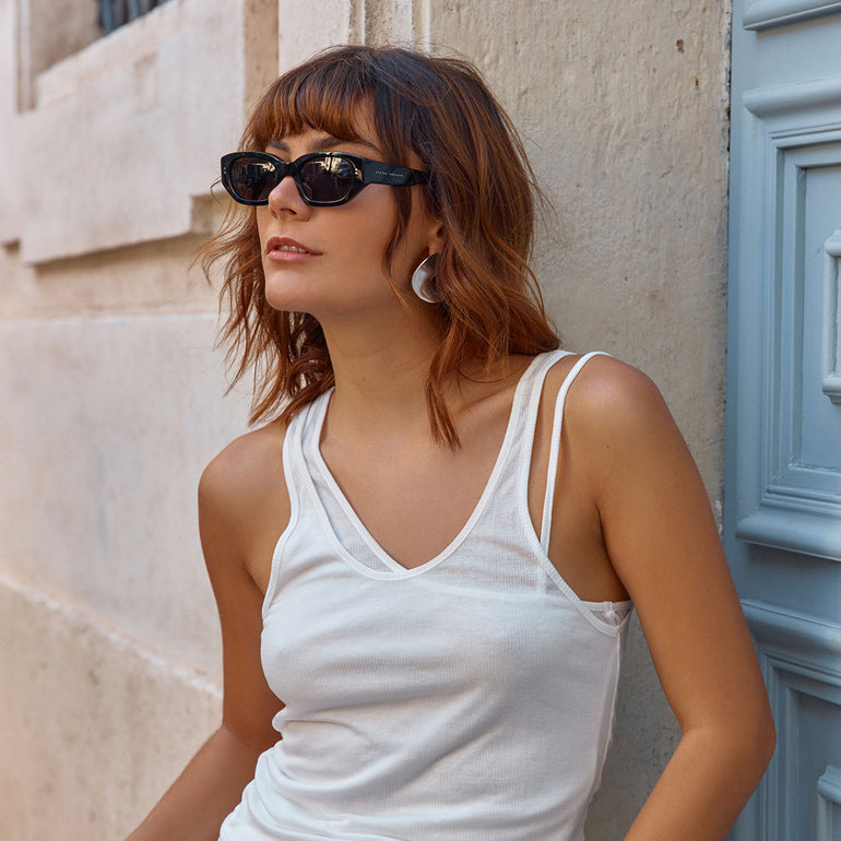Status Anxiety Luna Sunglasses Black