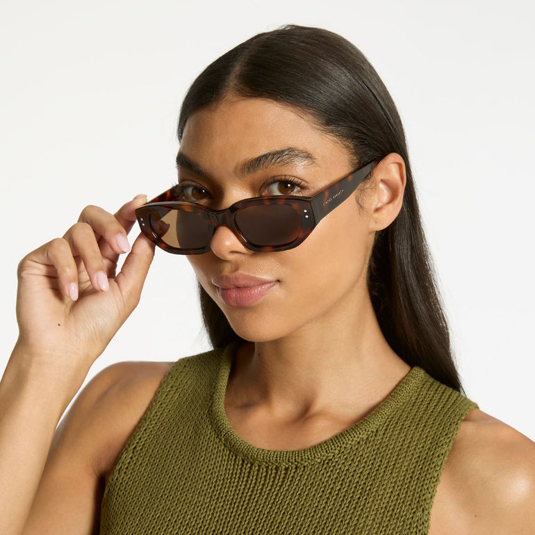 Status Anxiety Luna Sunglasses Brown Tort