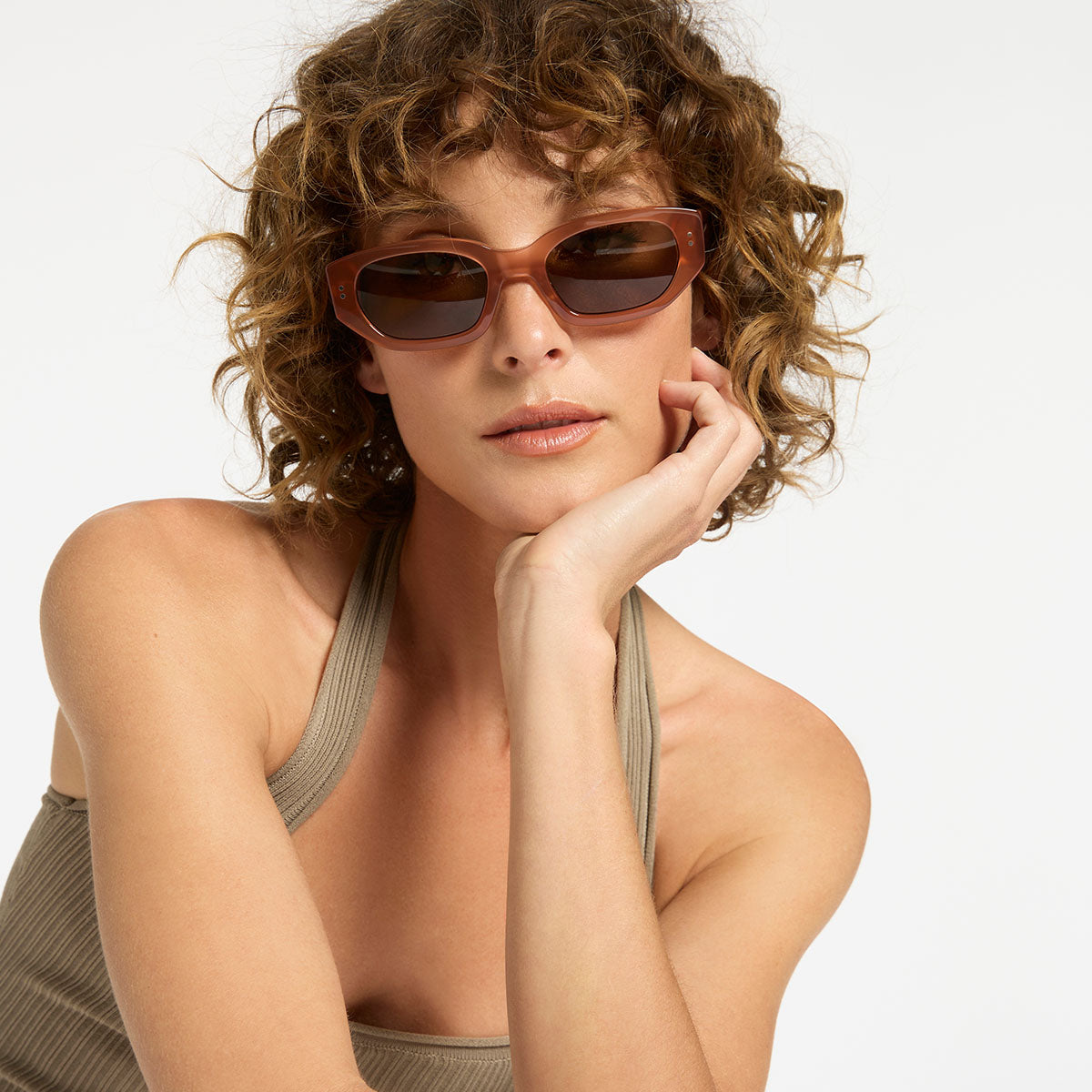 Status Anxiety Luna Sunglasses Rose