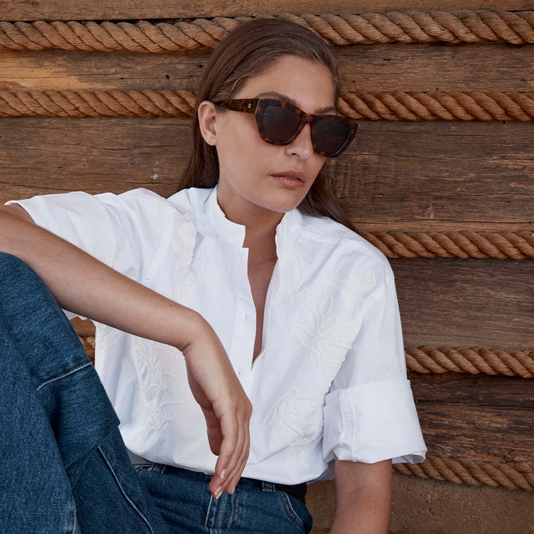 Status Anxiety Mirage Sunglasses Brown Tort