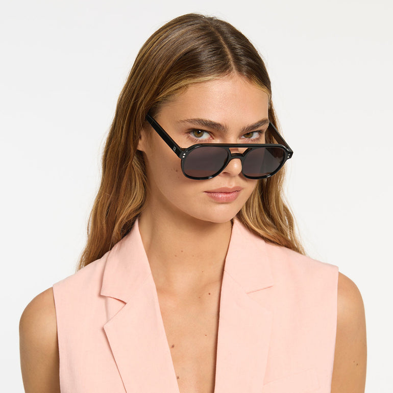 Status Anxiety Subliminal Sunglasses Black