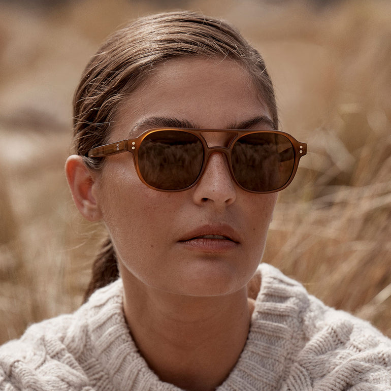 Status Anxiety Subliminal Sunglasses Brown