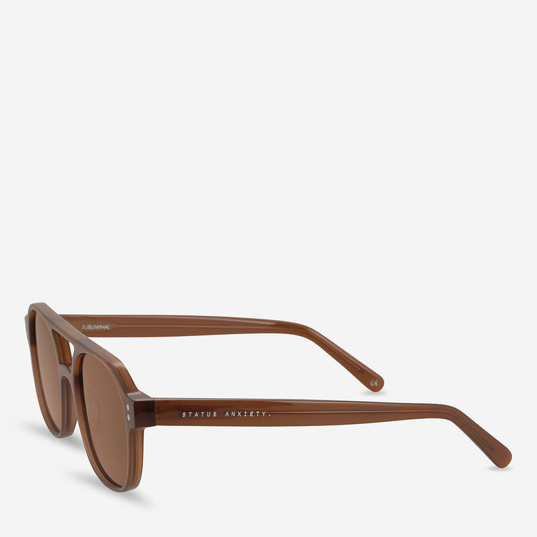 Status Anxiety Subliminal Sunglasses Brown
