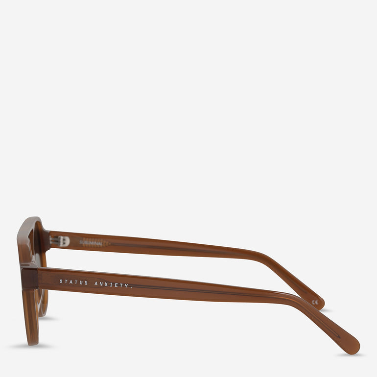 Status Anxiety Subliminal Sunglasses Brown