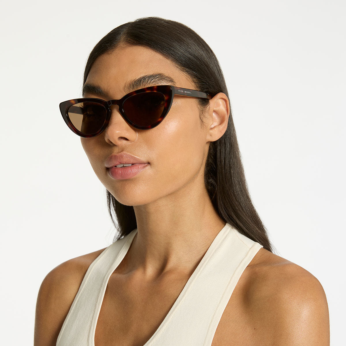 Status Anxiety Villain Sunglasses Brown Tort