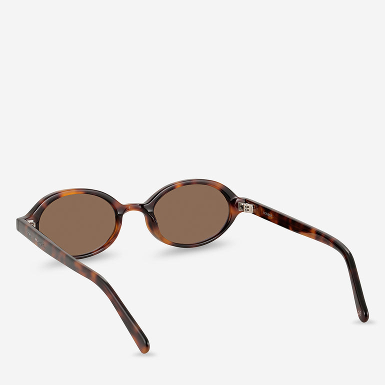 Status Anxiety Wonder Sunglasses Brown Tort