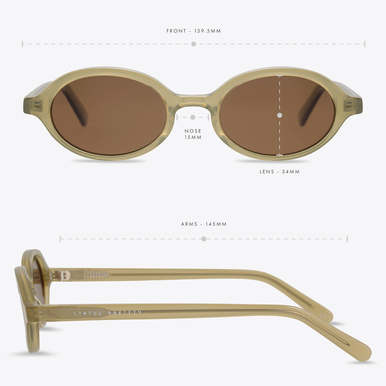 Status Anxiety Wonder Sunglasses Pear