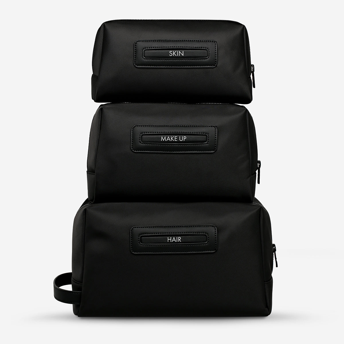 Status Anxiety Bundle Hunter Toiletries Black Recycled