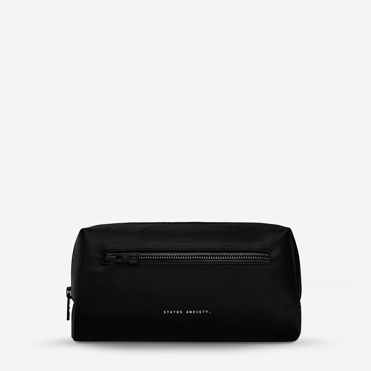 Status Anxiety Small Hunter Toiletry Bag Black Recycled