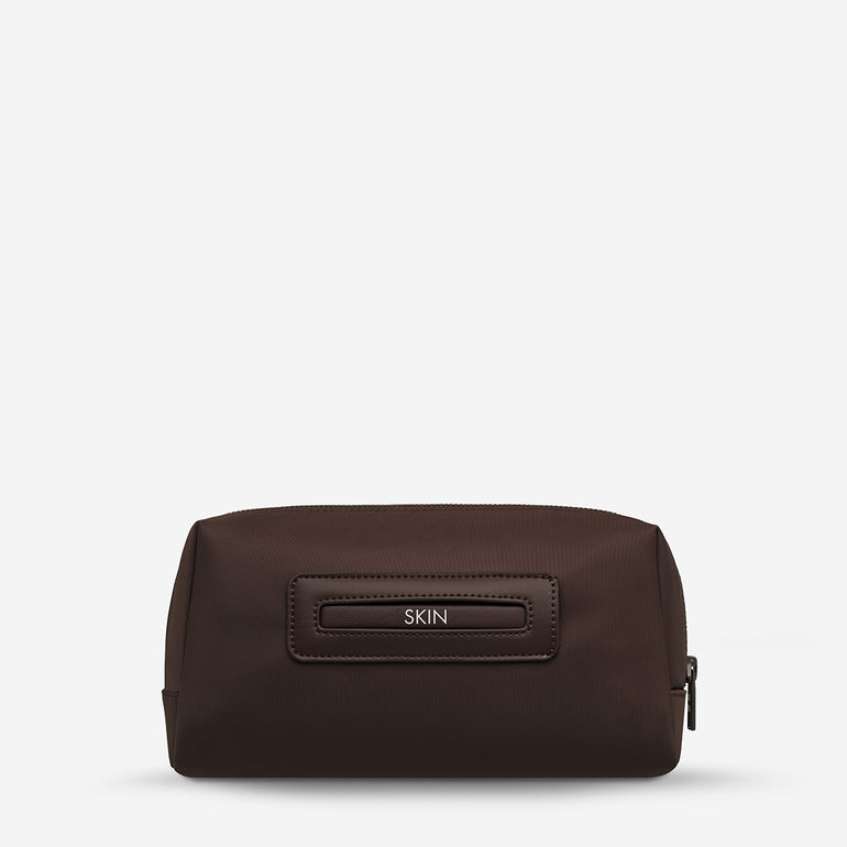 Status Anxiety Small Hunter Toiletry Bag Truffle Recycled