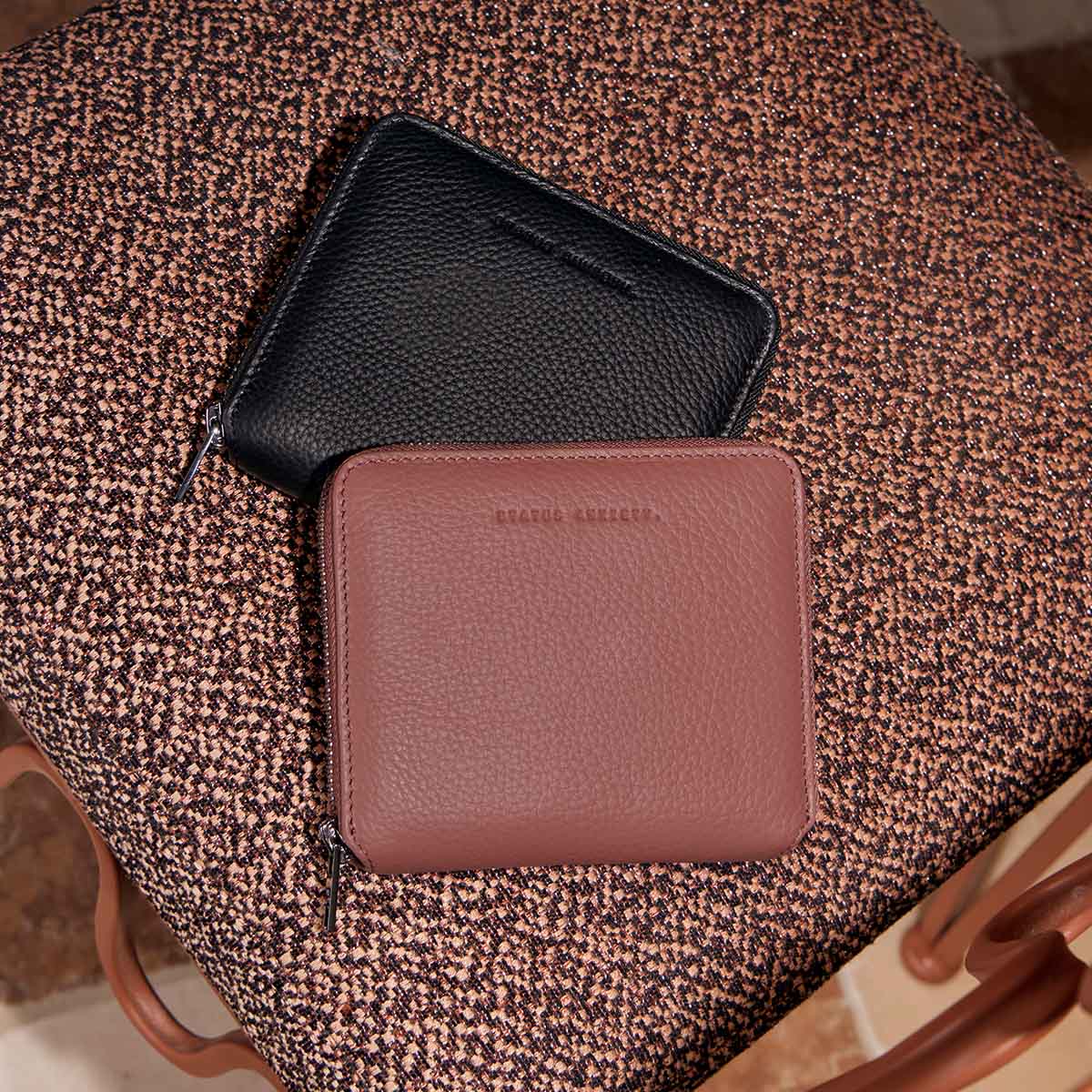 Status Anxiety Change Always Comes Jewellery Case Dusty Rose