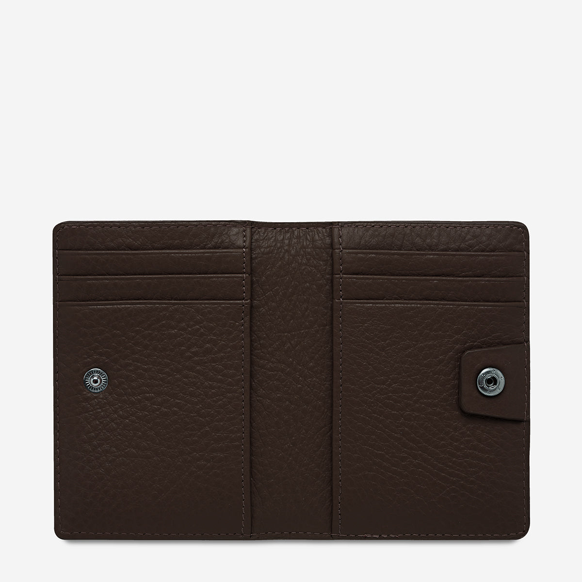Status Anxiety Easy Does It Women's Leather Wallet Cocoa
